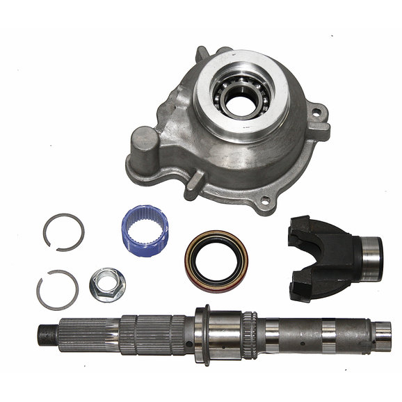 Tom-Woods-NP242-SYE-Kit-XJ-ZJ-WJ-Tabletop_0.jpg Tom Woods Slip Yoke Eliminator Kit for 84-01 Jeep Cherokee XJ, 93-98 Grand Cherokee ZJ, & 99-04 Grand Cherokee WJ with NP242
