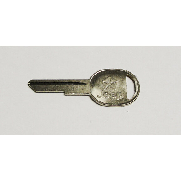 AccuPart NSK21 Jeep Secondary Round Key Blank for 73-86 Jeep CJ Series, 87-90 Wrangler YJ & 84-90 Cherokee XJ