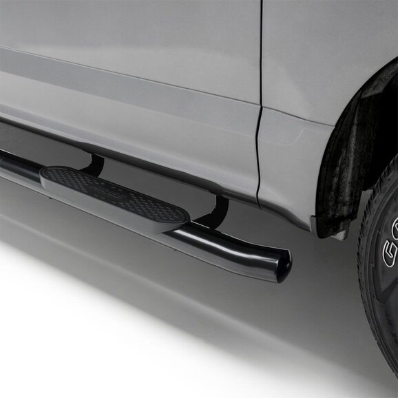 Aries S224047 4" Oval Side Bars in Black Steel for 21-25 Ford Bronco 2-Door