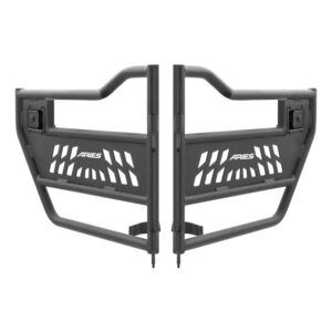 Aries 2500200 Rear Tube Doors for 18-20 Jeep Wrangler JL Unlimited & Gladiator JT