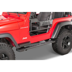 aries-front-tube-doors-tj-1500100-main.jpg Aries 1500100 Front Tube Doors for 97-06 Jeep Wrangler TJ