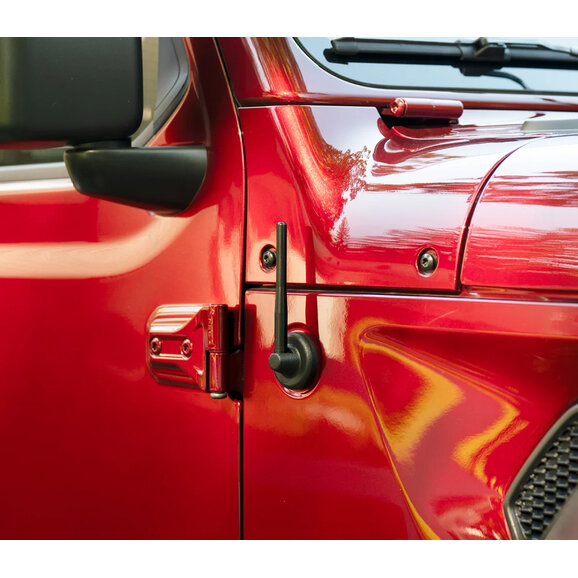 BuiltRight 110036 Perfect-Fit Stubby Antenna for 07-23 Jeep Wrangler JK, JL, & Gladiator JT