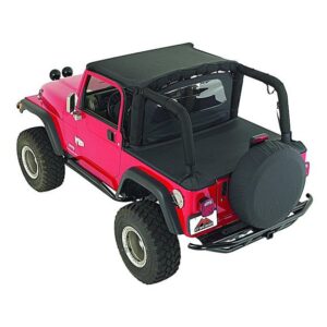 ca10115.jpg Crown Automotive CA10115 Coverall Kit in Black Denim for 87-91 Jeep Wrangler YJ