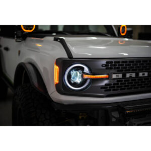 DV8 Offroad HLCBR-01 Black Headlights for 21-26 Ford Bronco