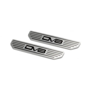 DV8 Offroad D-JL-180014-SIL4 Rear Sill Plates with DV8 Logo for 18-20 Jeep Wrangler JL Unlimited & Gladiator JT