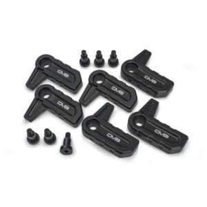 DV8 Offroad HTJL-H Hardtop Billet T-Handles for 18-20 Jeep Wrangler JL