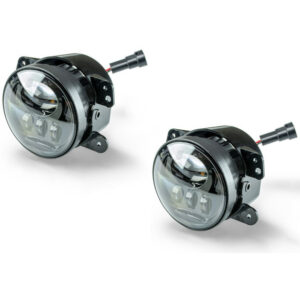 DV8 Offroad BCFLJL-01 LED Fog Lamp Pair for 18-20 Jeep Wrangler JL and Gladiator JT