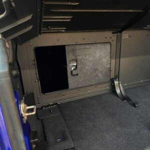 EZ 4X4 1907 0060 EZ-Rear Sliding Panel with Lock for 07-24 Jeep Wrangler JK & JL