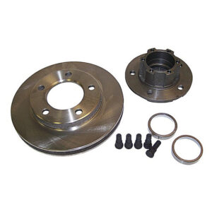 Crown Automotive J5356183 Hub and Rotor Assembly for 76-78 Jeep CJ-5 and CJ-7