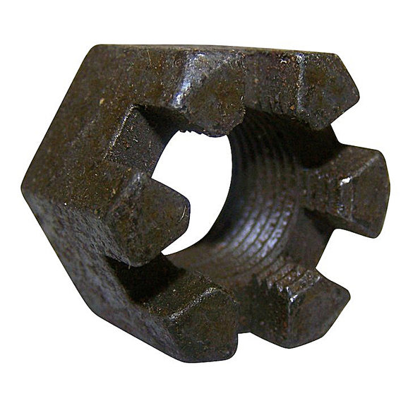 j8123318.jpg Crown Automotive J8123318 Lower Ball Joint Castle Nut for 87-18 Jeep Wrangler YJ, TJ, JK & Unlimited, 84-01 Cherokee XJ & Comanche MJ and 93-04 Grand Cherokee ZJ & WJ