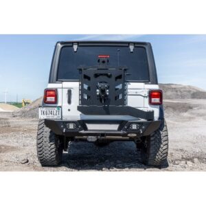 lod-destroyer-rear-shorty-bumper-with-tire-carrier-jl-jbc1801-rear-view_0.jpg LoD Offroad JBC1801 Destroyer Rear Shorty Bumper with Tire Carrier for 18-23 Jeep Wrangler JL