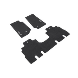 Mopar 82215174AB Carpet Floor Mats in Black for 14-18 Jeep Wrangler Unlimited JK 4 Door