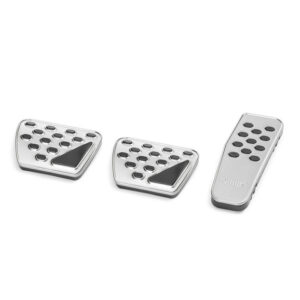 mopar-82215334ac-brushed-pedal-kit-brake-clutch-accelerator-jeep-wrangler-jl-manual-main.jpg Mopar 82215334AC Brushed Pedal Pads for 18-20 Jeep Wrangler JL & Gladiator JT with Manual Transmission