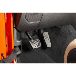 mopar-82215335-brushed-pedal-kit-brake-accelerator-jeep-wrangler-jl-main_0.jpg Mopar 82215335 Brushed Pedal Pads for 18-20 Jeep Wrangler JL & Gladiator JT with Automatic Transmission