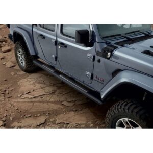 mopar-82215609-tube-side-steps-jeep-gladiator-jt-installed-zoom.jpg Mopar 82215609 Tubular Side Steps for 2020 Jeep Gladiator JT