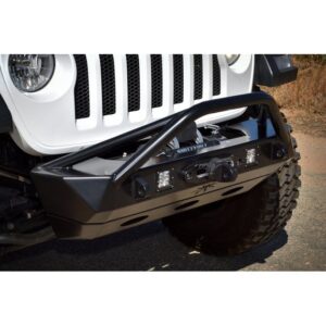 Poison Spyder 1957010DBTP1 Bruiser Front Bumper for 18-26 Jeep Wrangler JL & Gladiator JT