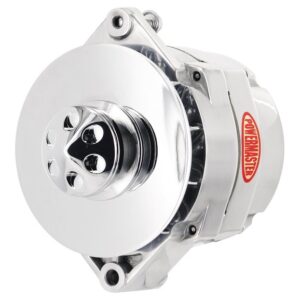 Powermaster 67294 150 Amp Alternator in Polished Finish for 81-90 Jeep CJ-5, CJ-7, CJ-8 & Wrangler YJ