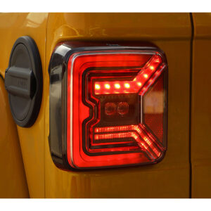 Quake LED QTE347 Tech LED Tail Lights for 18-20 Jeep Wrangler JL