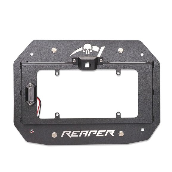 Reaper Off-Road JLTSX2-B License Plate Carrier for 18-20 Jeep Wrangler JL