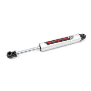 Rough Country 8730570 V2 Steering Stabilizer for 18-22 Jeep Wrangler JL & Gladiator JT