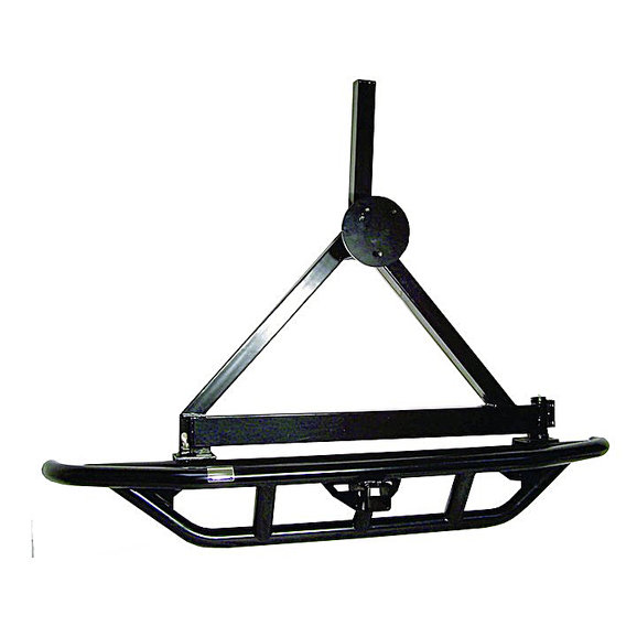 rt20004.jpg Crown Automotive RT20004 Rock Crawler Rear Bumper and Tire Carrier for 87-06 Jeep Wrangler YJ, TJ and Unlimited