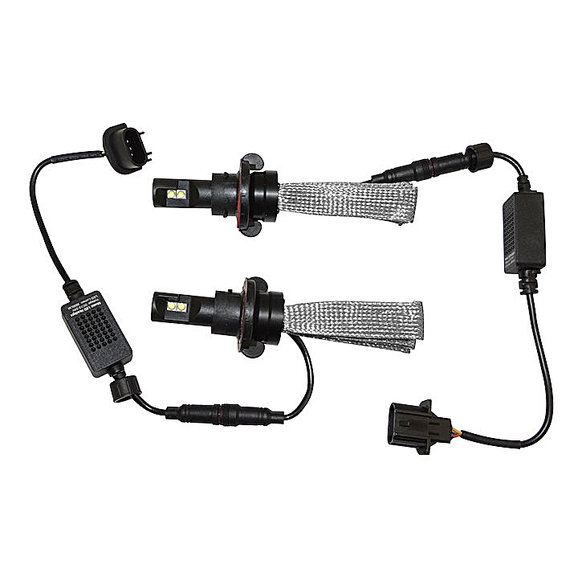 Crown Automotive RT28056 LED Headlight Conversion for 07-21 Jeep Wrangler JK & JL and Gladiator JT