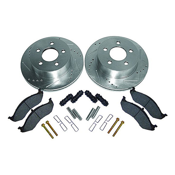 Crown Automotive RT31012 Performance Front Disc Brake Service Kit for 99-06 Jeep Wrangler TJ and 99-01 Cherokee XJ
