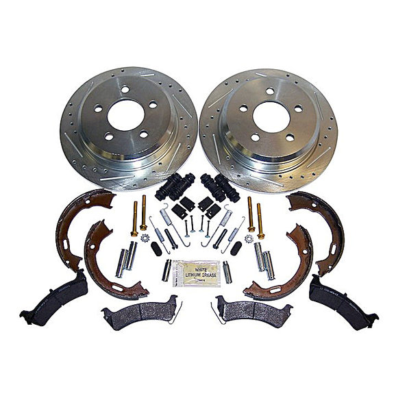 Crown Automotive RT31033 Performance Rear Brake Service Kit for 94-98 Jeep Grand Cherokee ZJ