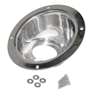 rt34056.jpg Crown Automotive RT34056 Stainless Steel Fuel Filler Bezel for 97-06 Jeep Wrangler TJ and Unlimited