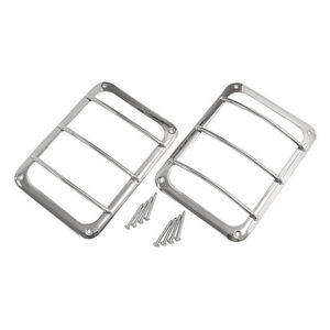 rt34081.jpg Crown Automotive RT34081 Stainless Steel Tail Light Guard Set for 07-18 Jeep Wrangler JK