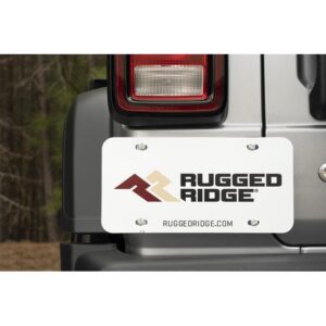 rugged-ridge-11238.08-magnetic-license-plate-holder-jeep-wrangler-installed.jpg Rugged Ridge 11238.08 Magnetic License Plate Holder