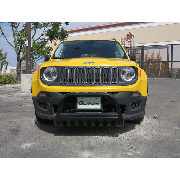 rugged-ridge-11565.13-bull-bar-jeep-renegade-bu-installed.jpg Rugged Ridge 11565.13 Front 2.5" Bull Bar for 15-18 Jeep Renegade