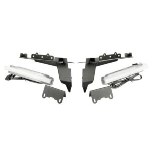 rugged-ridge-11640.95-chop-bracket-with-driving-light-set-jl-main.jpg Rugged Ridge 11640.95 Front DRL Chop Brackets Set for 18-22 Jeep Wrangler JL & Gladiator JT Sport & Overland
