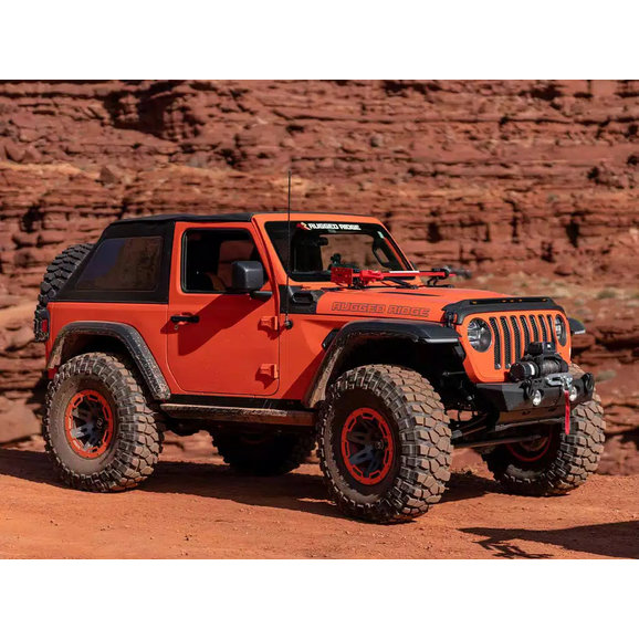 rugged-ridge-13862.35-voyager-soft-top-black-diamond-jl-2-door-installed-main.jpg Rugged Ridge 13862.35 Voyager Soft Top for 18-23 Jeep Wrangler JL 2-Door