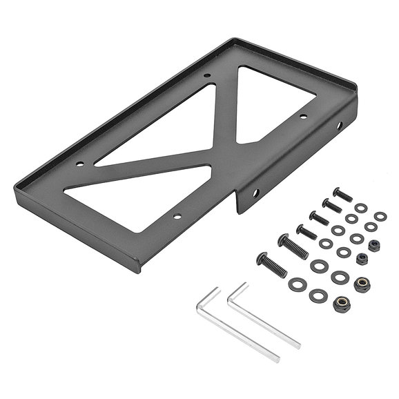 rugged-ridge-license-plate-holder-universal-11238.15-tabletop.jpg Rugged Ridge 11238.15 License Plate Holder