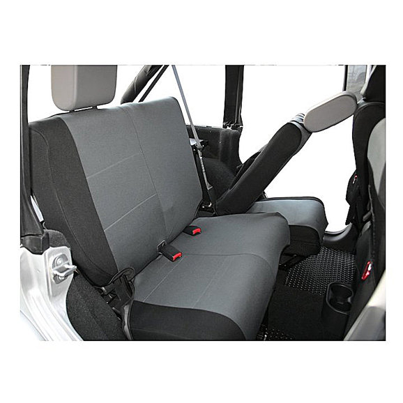 Crown Automotive SC30221 Rear Poly Canvas Seat Cover Set for 07-11 Jeep Wrangler JK 4 Door