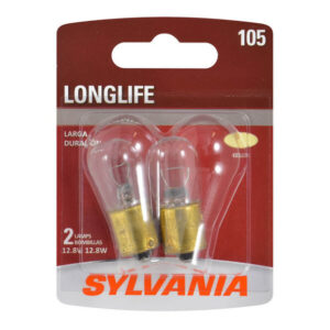 sylvania-105-long-life-mini-bulb-2-pack-main.jpg Sylvania 105LL.BP2 #105 Long Life Mini Bulb 2 Pack