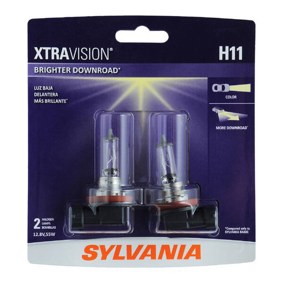 sylvania-h11xv.bp2-h11-xtravision-halogen-headlight-bulb-2-pack-main.jpg Sylvania H11XV.BP2 #H11 XtraVision Halogen Headlight Bulb 2 Pack