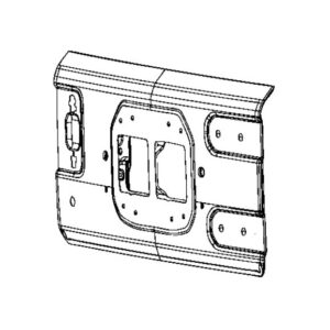 Mopar 68281561AI Tailgate Shell for 18-22 Jeep Wrangler JL