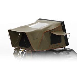 Tuff Stuff Overland TS-RTT-STLTH Stealth Hardshell Rooftop Tent, 3 Person, in Black
