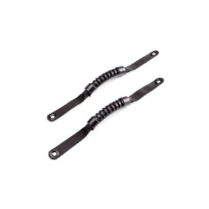 WARN 102654 Rear Rubber Grab Handles for 07-18 Jeep Wrangler Unlimited JK 4-Door