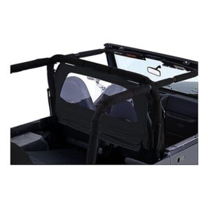 Crown Automotive WB20035 Windbreaker in Black Diamond for 07-18 Jeep Wrangler JK