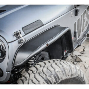 Westin 62-1005 Front Tube Fenders for 07-18 Jeep Wrangler JK