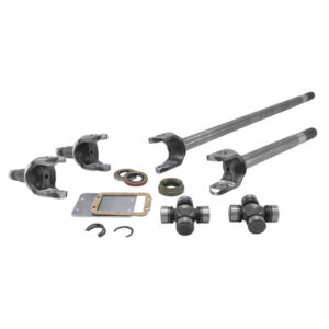 Yukon Gear & Axle YA W24168 4340 Chromoly Dana 44 Front Axle Kit with 30 Spline for 07-18 Jeep Wrangler JK Rubicon