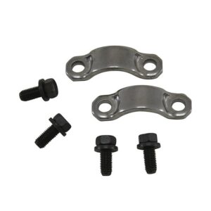 yyc7290strap.jpg Yukon Gear & Axle U-Joint Strap and Bolt Kit for 91-01 Jeep Cherokee XJ with Chrysler 8.25 Rear Axle